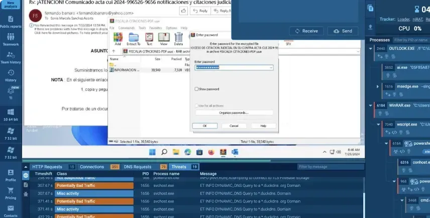 Real-world attack data access