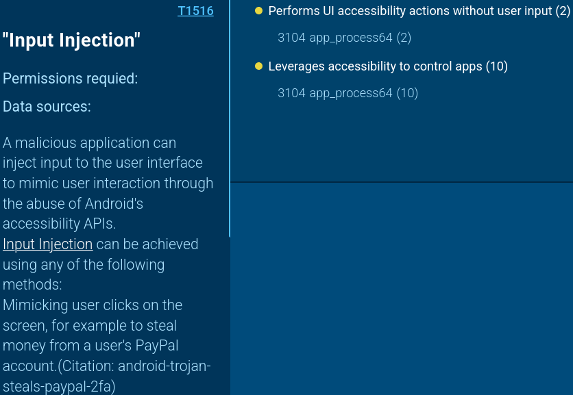 BTMOB RAT uses input injection